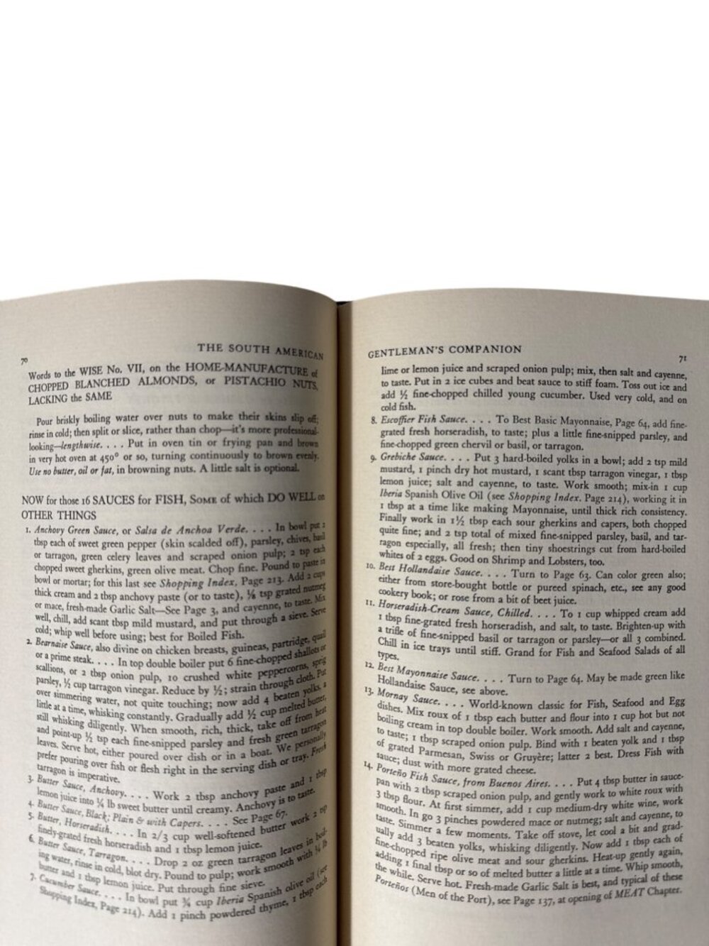 The South American Gentlemans Companion Cookery Book By Baker 2 Volume Crown Pub - Picture 12 of 16